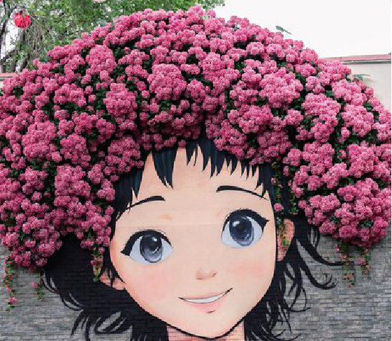 巴中墙体彩绘-网红墙打卡