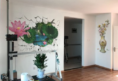 巴中墙体彩绘相比墙纸的优势。