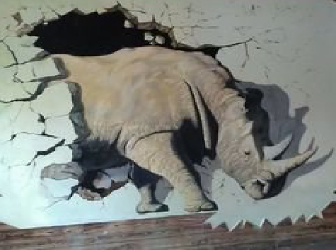 巴中在墙绘中，如何绘制3D效果？