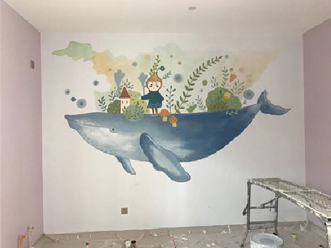 巴中手绘墙的特点及优势。