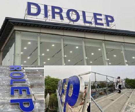 巴中楼顶发光字安装的注意事项。